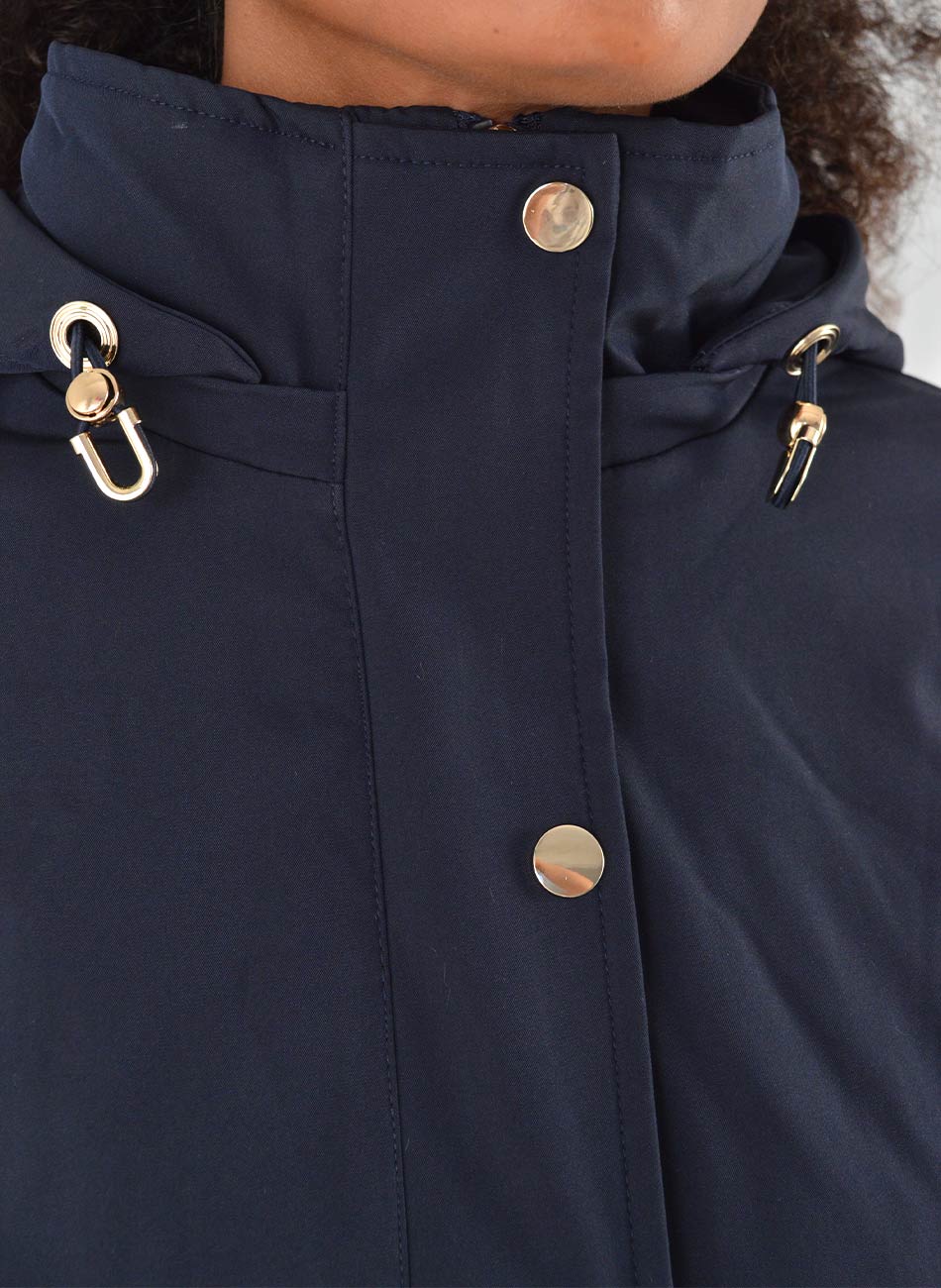 Jaqueta Marinho Com Fleece Interno Destac�vel Alpelo               - Foto 14