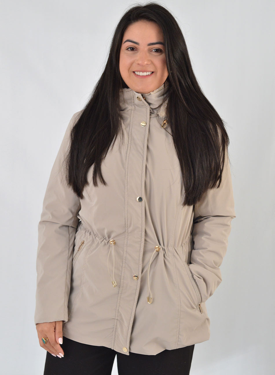 Jaqueta Estofada Revers�vel Pele Sint�tico Alpelo PLUS                                   - Foto 9