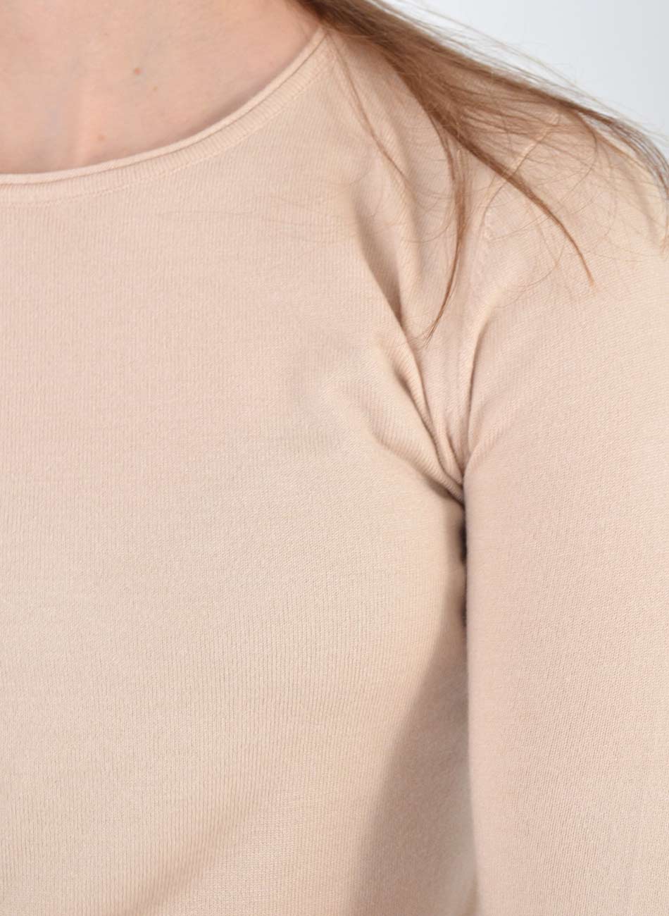 Blusa B�sica Tricot Nude Alpelo  - Foto 3