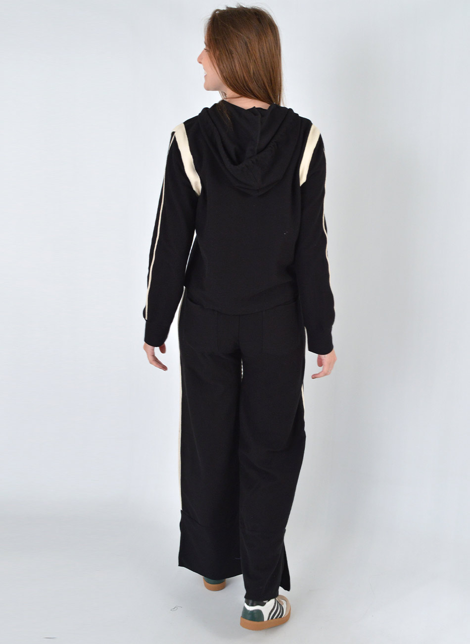 Conjunto Preto Bicolor Riscos Haes - Foto 4