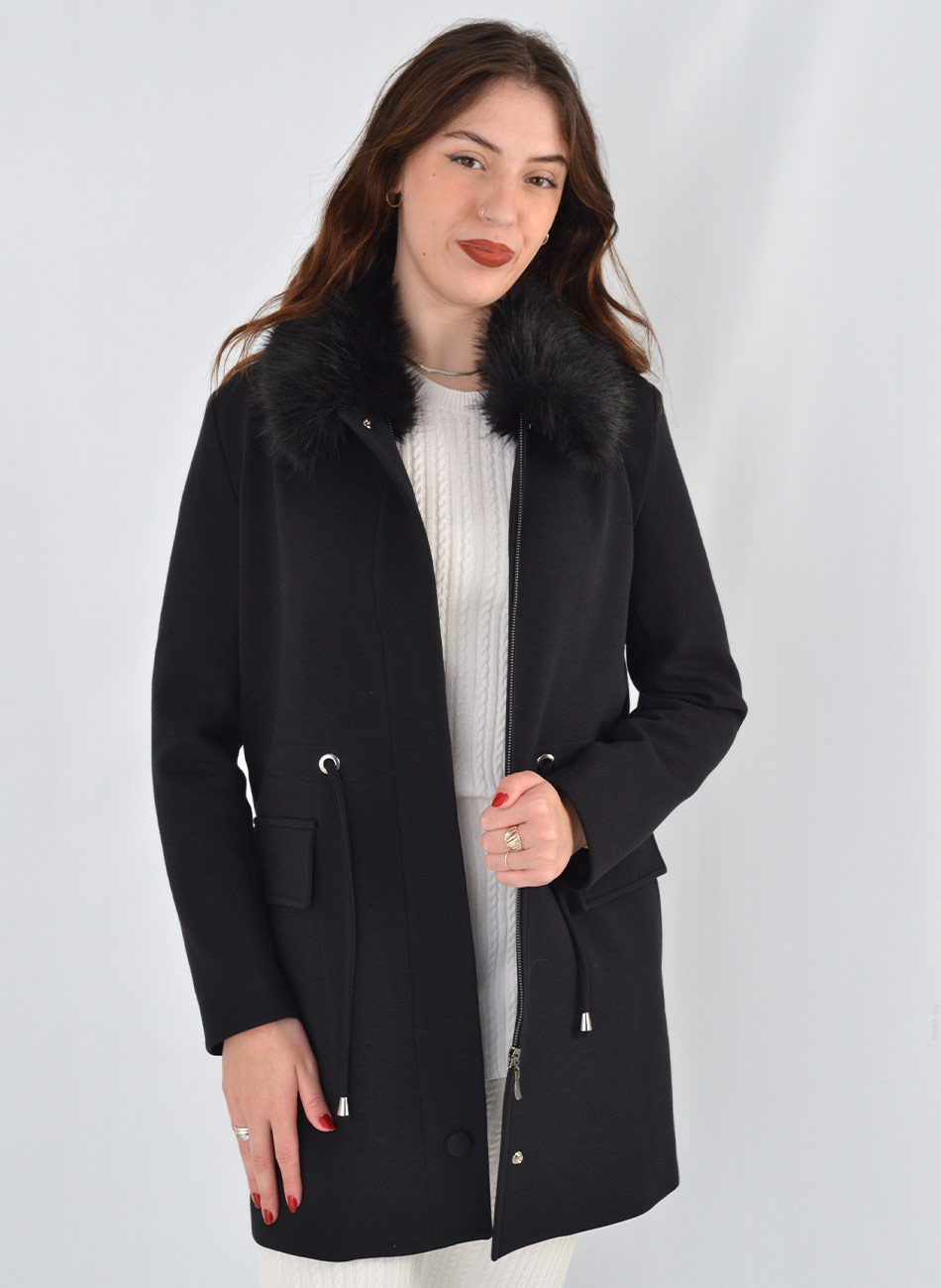 Parka Gola de Pele Vanews - Foto 10
