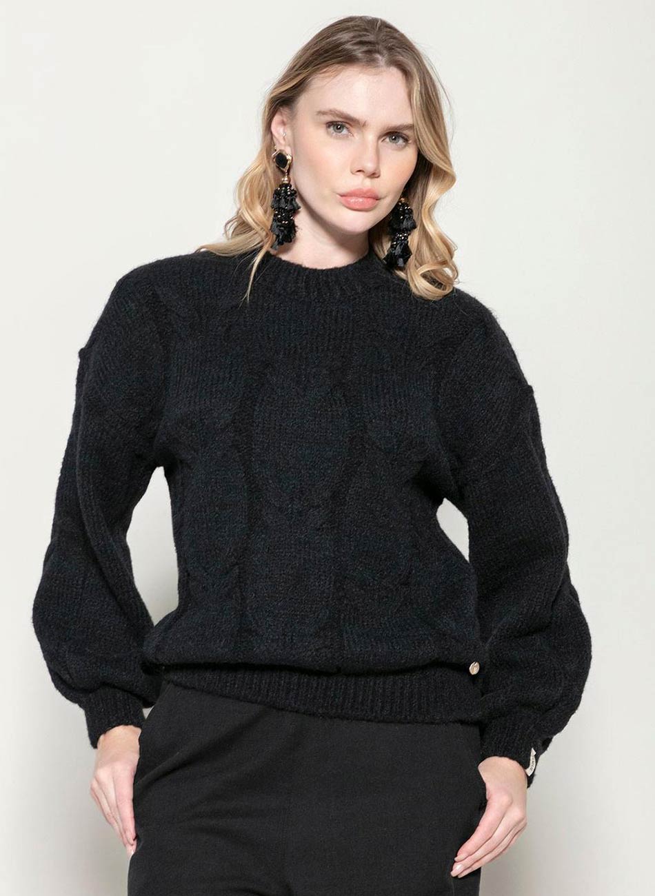 Blusa Preto Biamar - Foto 4