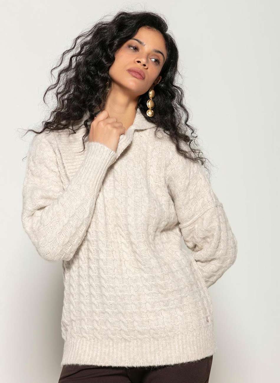 Blusa Gola Assim�trica Biamar - Foto 1