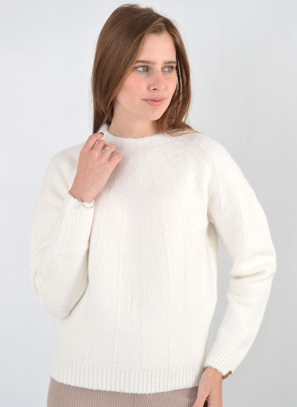 Blusa Branco Rosalia Das Gurias - Foto 1