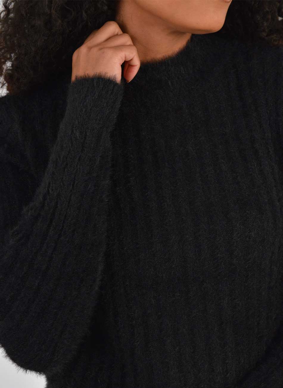 Blusa Canelada Fio Nuvem Alpelo  - Foto 2