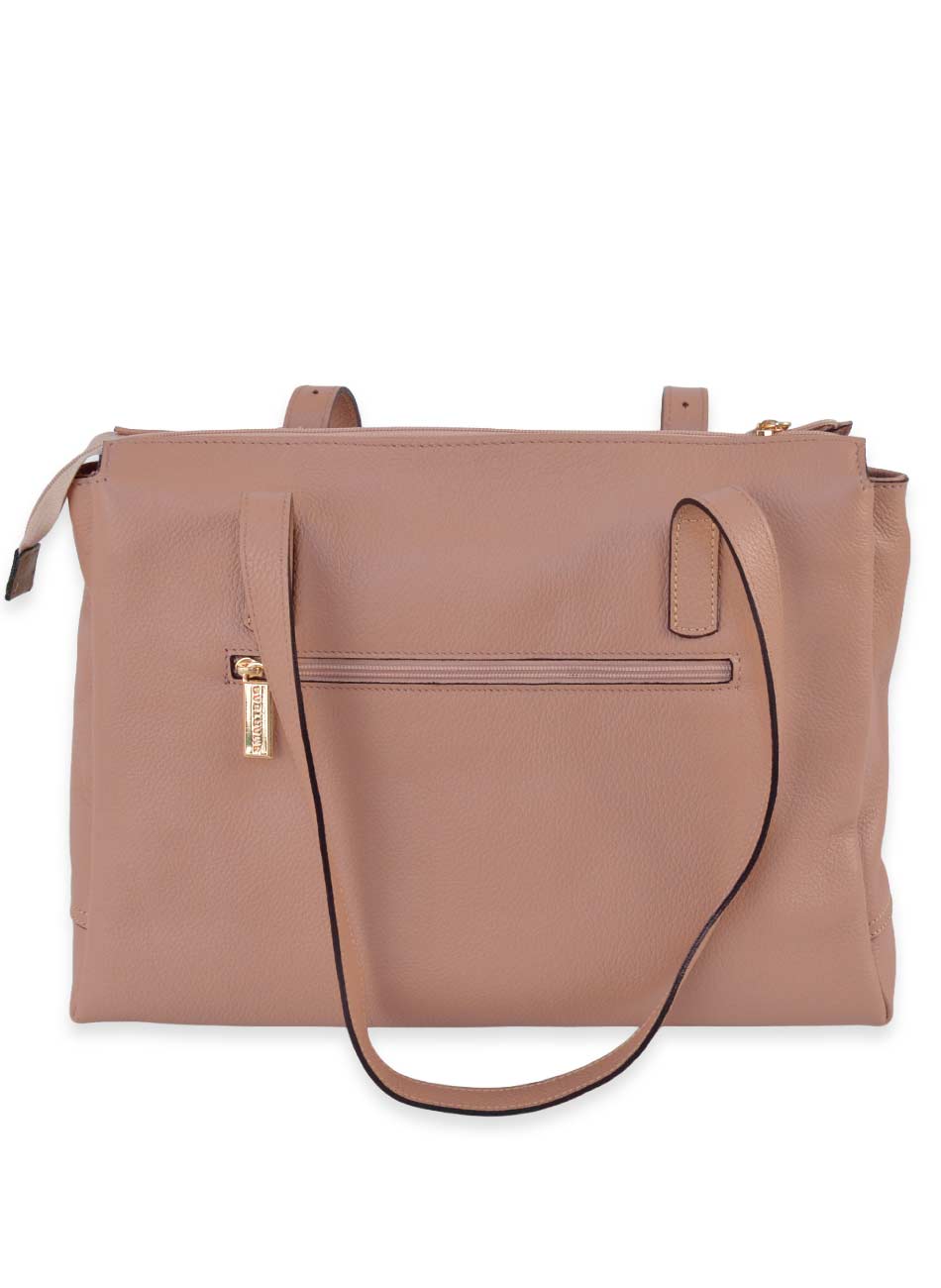 Bolsa Al�a Ombro em Couro Nude Smartbag - Foto 2