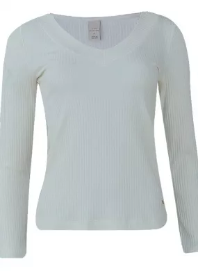 Blusa Canelada Gatos e Atos Off White - Foto 1