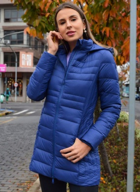 Jaqueta pena deals de pato