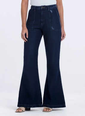 Cal�a Jeans wide pantalona Scalon - Foto 2
