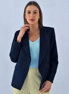 Blazer Alongado MX Fashion - Foto 1