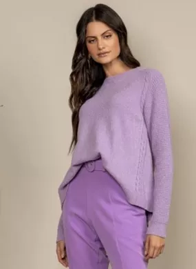 Blusa Tricot Katze Lavanda - Foto 1