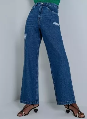 Calça Jeans Pantalona Lez a Lez  - Foto 1