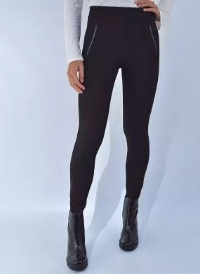 Calça Malha Algodão Miose Preto - Foto 1