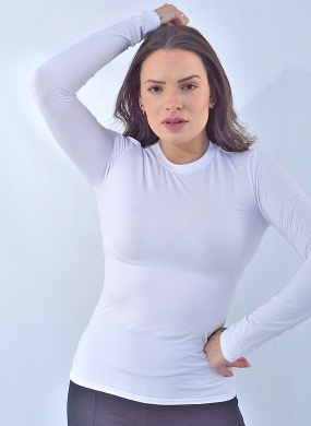 Blusa T�rmica Fine UpMan Branca - Foto 1