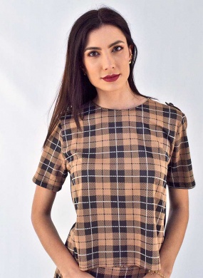 Blusa Xadrez Nitrogen - Foto 2