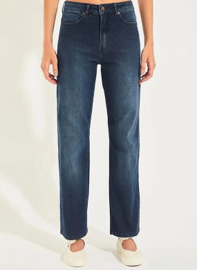 Cal�a Reta Jeans Cant�o  - Foto 1