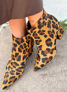 Bota Animal Print CouroTabita - Foto 5