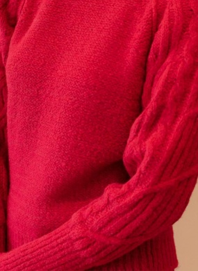 Blusa Biamar Cava Ragl� Vermelho - Foto 2
