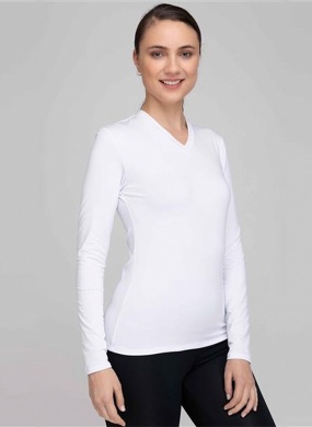 Blusa T�rmica Fine UpMan Cor Branca - Foto 1