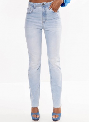 Cal�a Jeans Straight Flor de Lis  - Foto 1