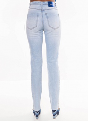 Cal�a Jeans Straight Flor de Lis  - Foto 2