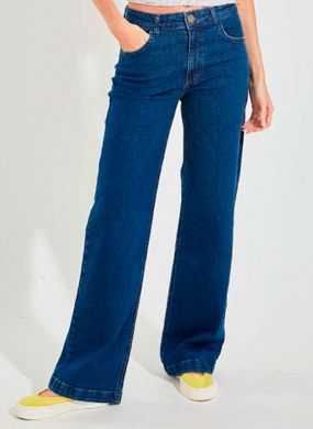 Cal�a Jeans Super Reta Cant�o - Foto 1