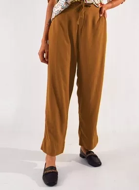 Calça Linho Capuccino Cantão - Foto 1