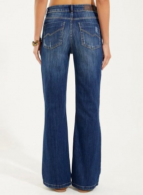 Cal�a Jeans Comfort Denim Garden Drink Cant�o - Foto 2