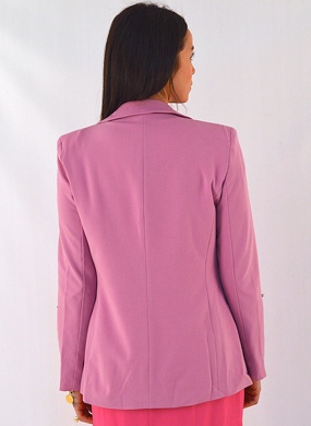Blazer Sem Fechamento Donna Ritz Cor Barbie - Foto 2