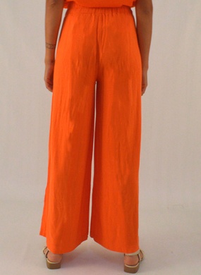 Cal�a Pantalona Com Fenda Laranja Declari - Foto 2