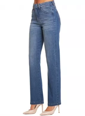 Calça Reta Jeans Gatos e Atos - Foto 1