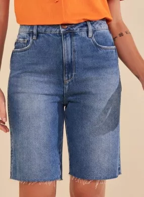 Bermuda Jeans Ciclista Scalon - Foto 4