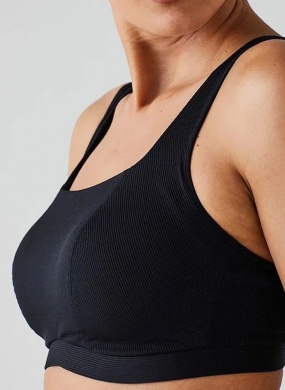 Suti� com Bojo sem Aro Canelado Sutop Estruturado Liz Preto - Foto 2