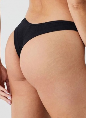 Calcinha Fio Dental Sport Deluxe Cor Preta - Foto 2