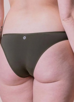 Calcinha Tanga Liz Cor Militar - Foto 2