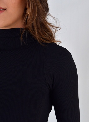 Blusa B�sica Canelada Lez a Lez - Foto 2
