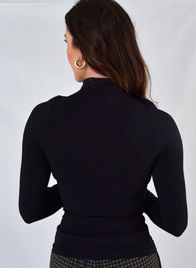 Blusa B�sica Canelada Lez a Lez - Foto 3