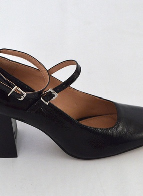 Slingback Couro Verniz Preto Tabita - Foto 3
