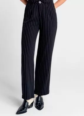 Calça Alfaiataria Risca de Giz Bana Bana - Foto 1