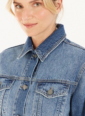 Jaqueta Jeans Classic Cant�o  - Foto 5