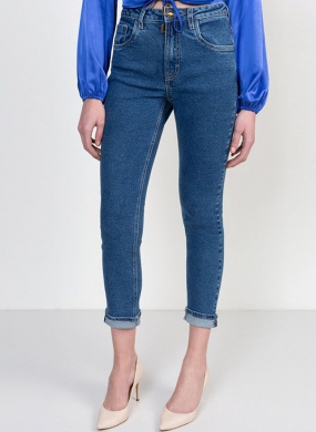 Cal�a Jeans Cropped Rubi Flor de Lis - Foto 1