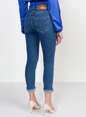 Cal�a Jeans Cropped Rubi Flor de Lis - Foto 2