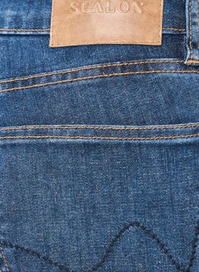 Cal�a Jeans Skinny Escura Scalon - Foto 3