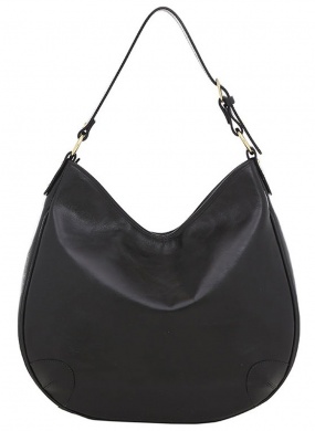 Bolsa Grande Couro Veneto Cor Preta Smartbag  - Foto 4