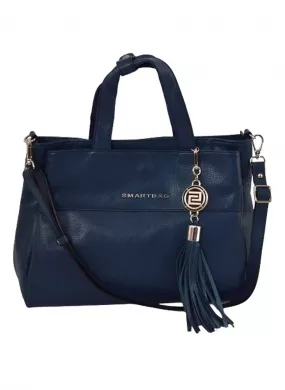 Bolsa Grande Couro Floater Marinho Smartbag  - Foto 1