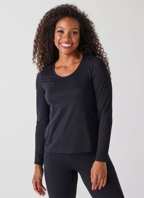 Blusa Segunda Pele Térmica Bodycare Cor Preta Liz - Foto 1