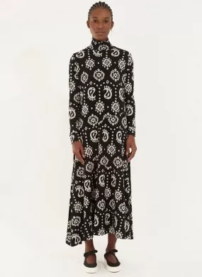 Vestido Midi Estampa Corrosão Brooklyn Cantão  - Foto 1