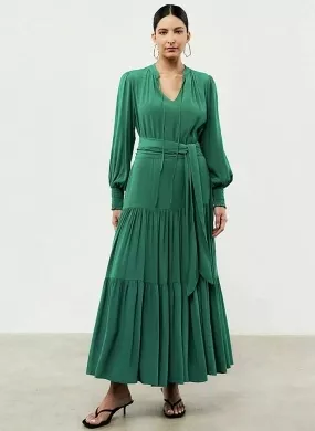 Vestido Verde Suzy Com Faixa MX Fashion - Foto 1