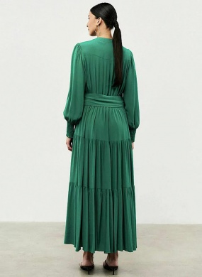 Vestido Verde Suzy Com Faixa MX Fashion - Foto 2