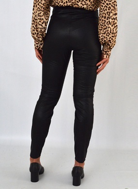 Legging PU Crocodile Preto Gatos e Atos - Foto 2